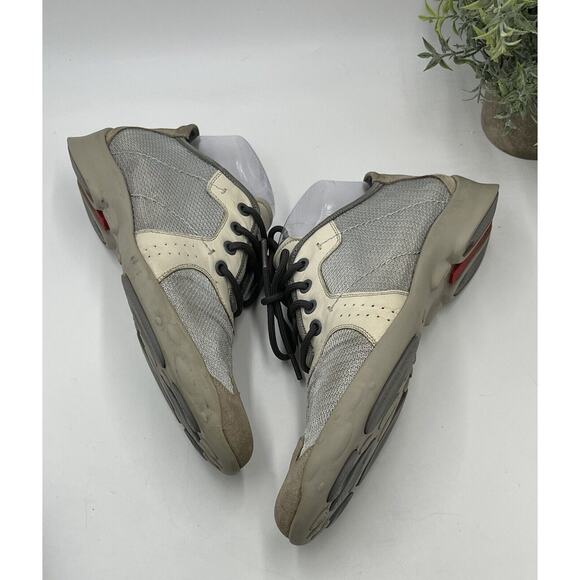 Prada Vintage Sneakers Trainers‎ Low Cut Sports Gray Beige Suede US Sz 8/38.5 - Picture 7 of 11